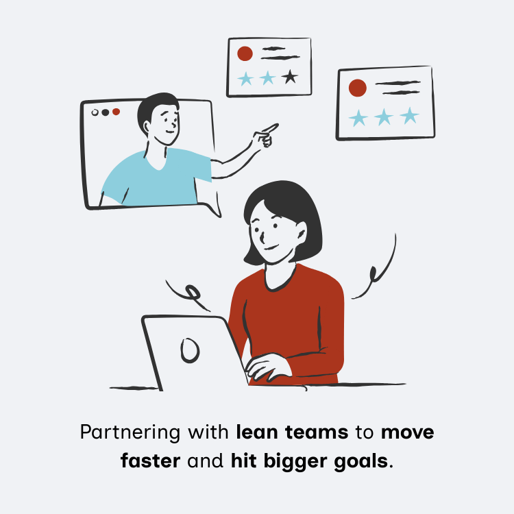 Collaboration and Partnership - flat